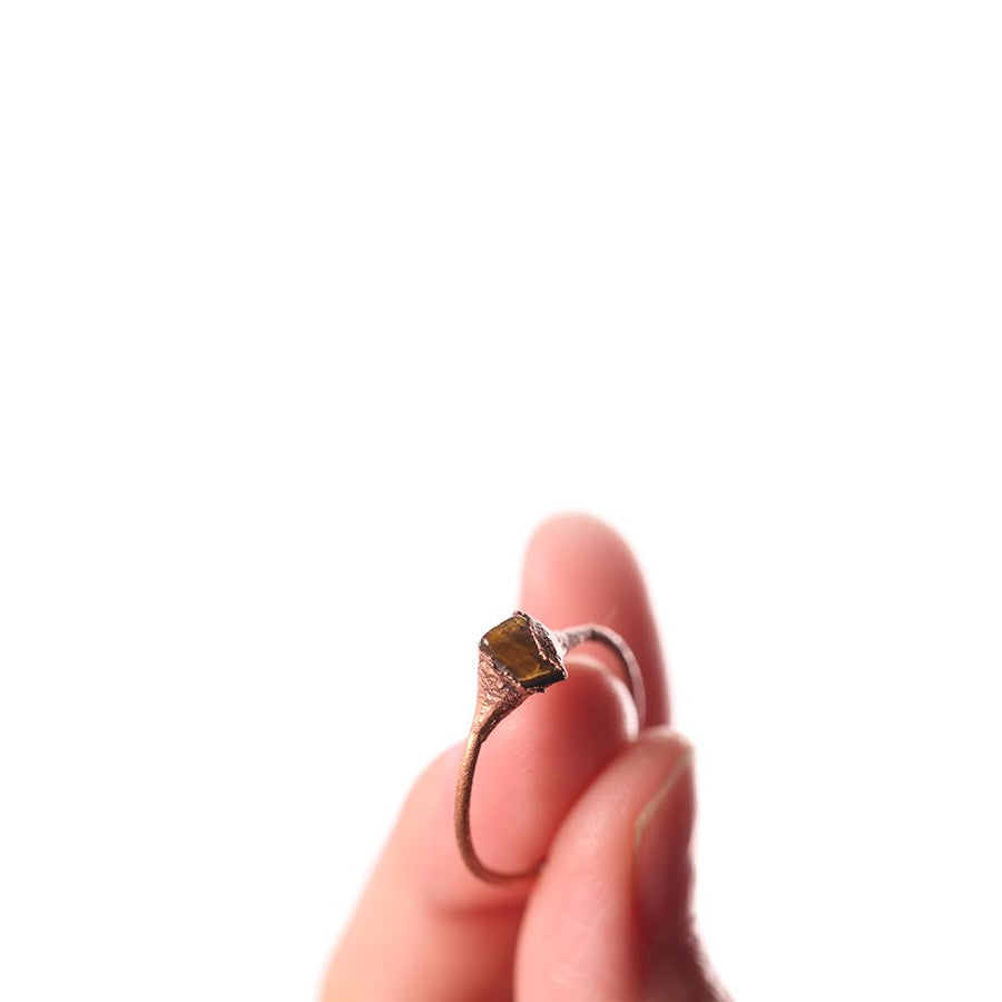 Tiger's Eye | Solitaire Ring