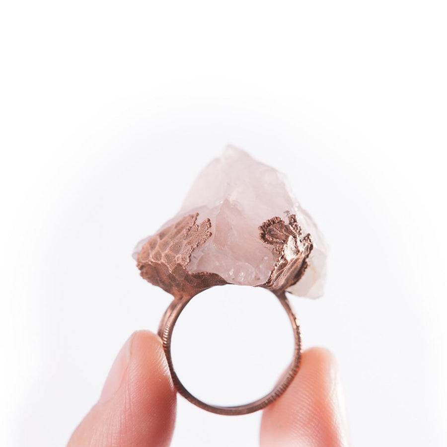 Rose Quartz | Priestess Ring