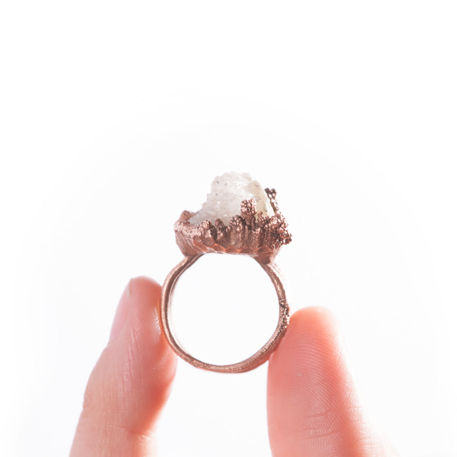 Druzy Quartz | High Priestess Ring