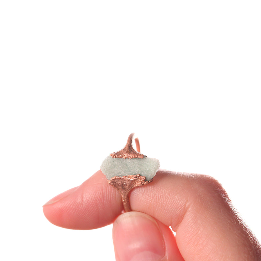 Aventurine | Mirror Ring