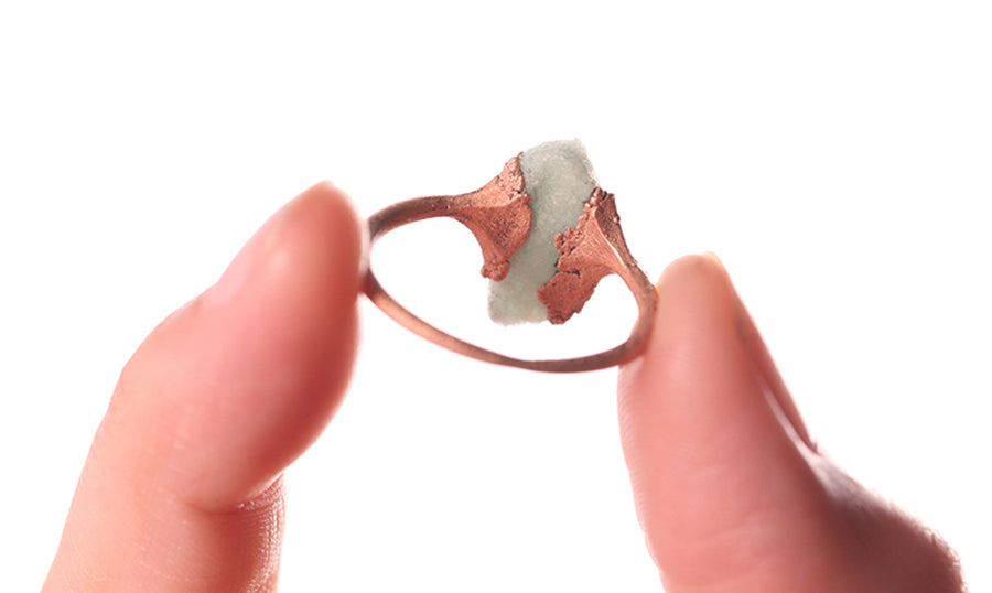 Aventurine | Mirror Ring