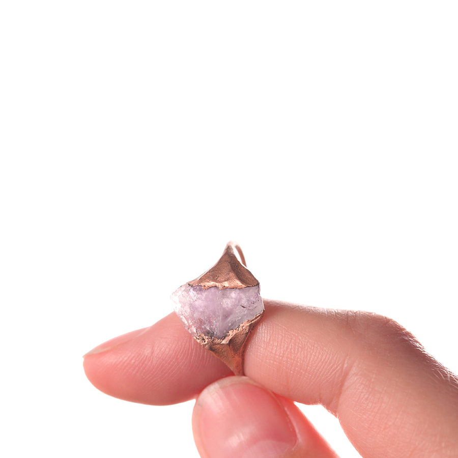 Amethyst | Mirror Ring