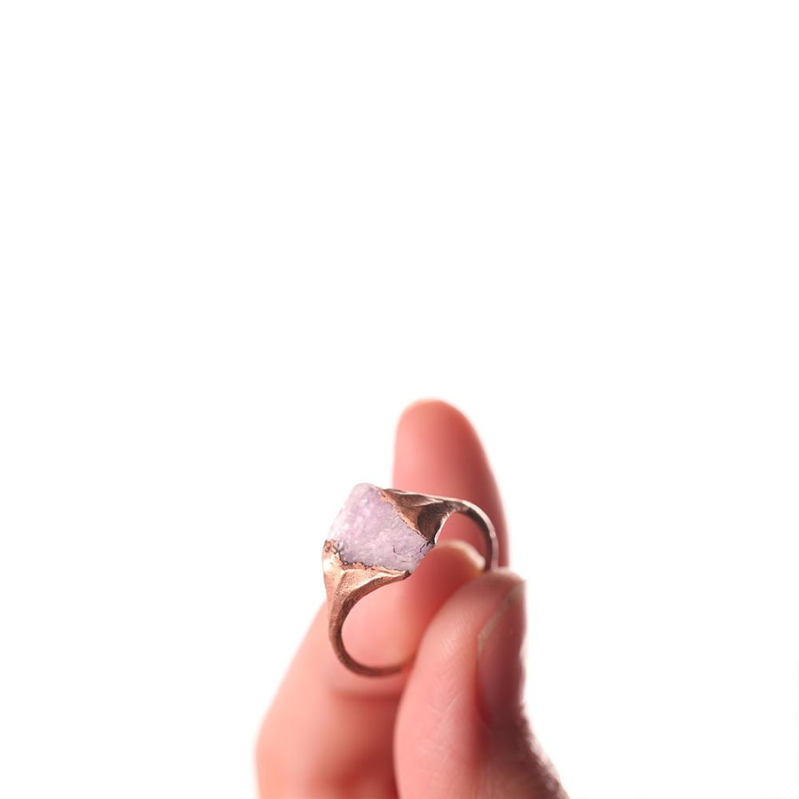 Amethyst | Mirror Ring