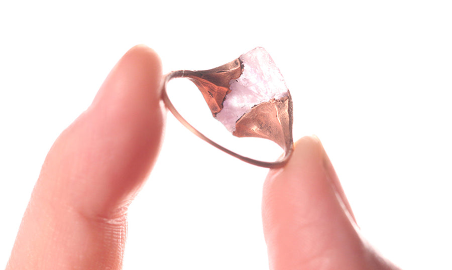 Amethyst | Mirror Ring