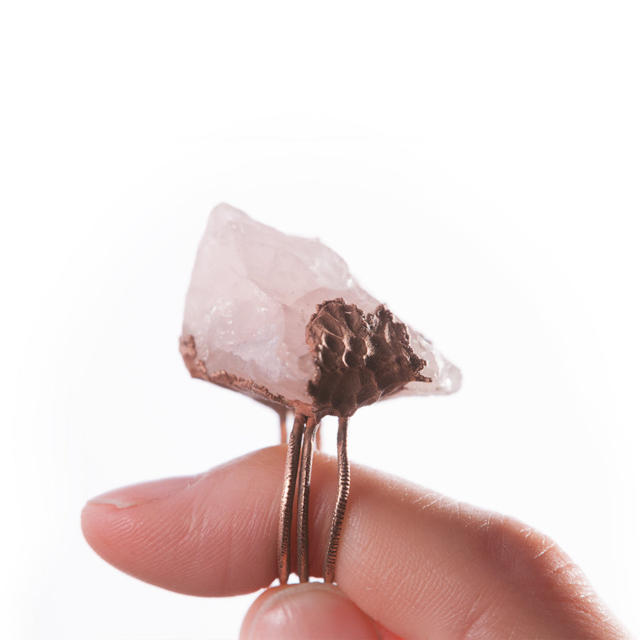 Rose Quartz | Priestess Ring