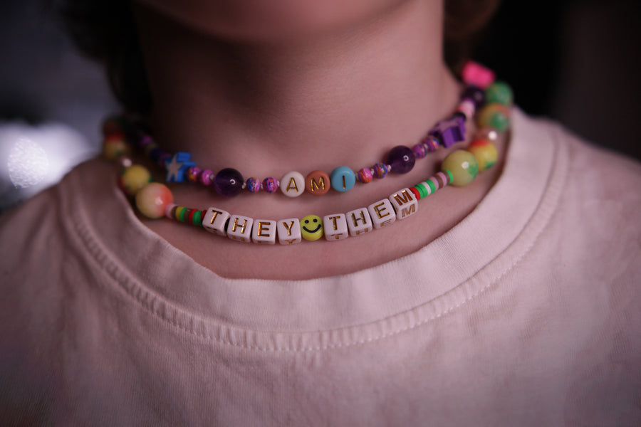 Crystal, Pearl, & Beads | Spells Necklace